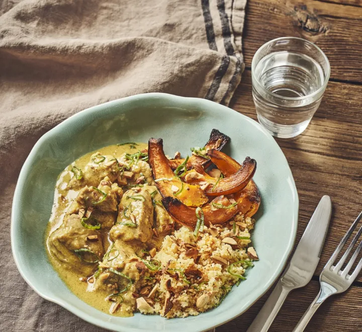 Sauté de veau au curry