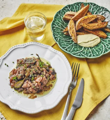 Tartare de veau à l&rsquo;italienne